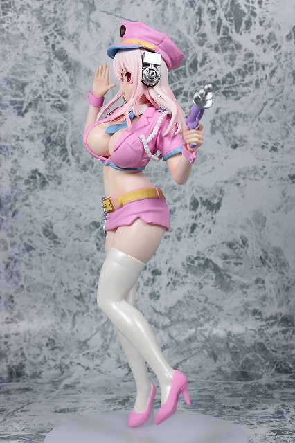 super sonico space police figure